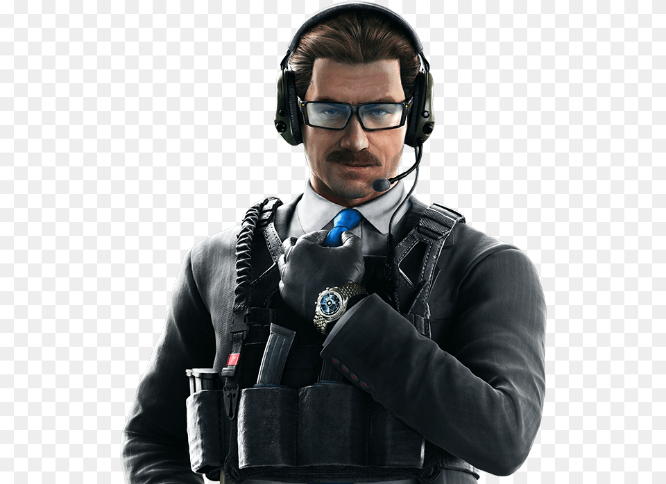 Warden Rainbow Six Siege, Vest, Clothing, Man, Person Free Png
