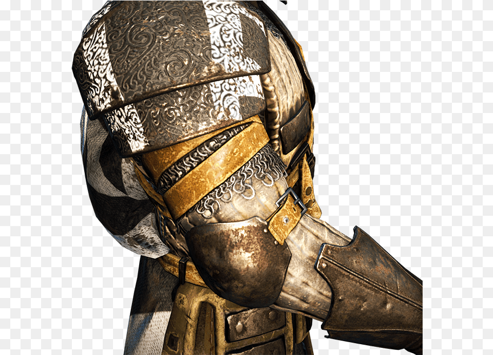 Warden Right Arm And Shoulder Armure Coup D P, Adult, Male, Man, Person Free Png Download