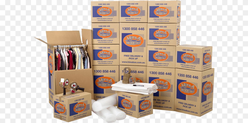 Wardrobe Boxes, Box, Cardboard, Carton, Package Png Image