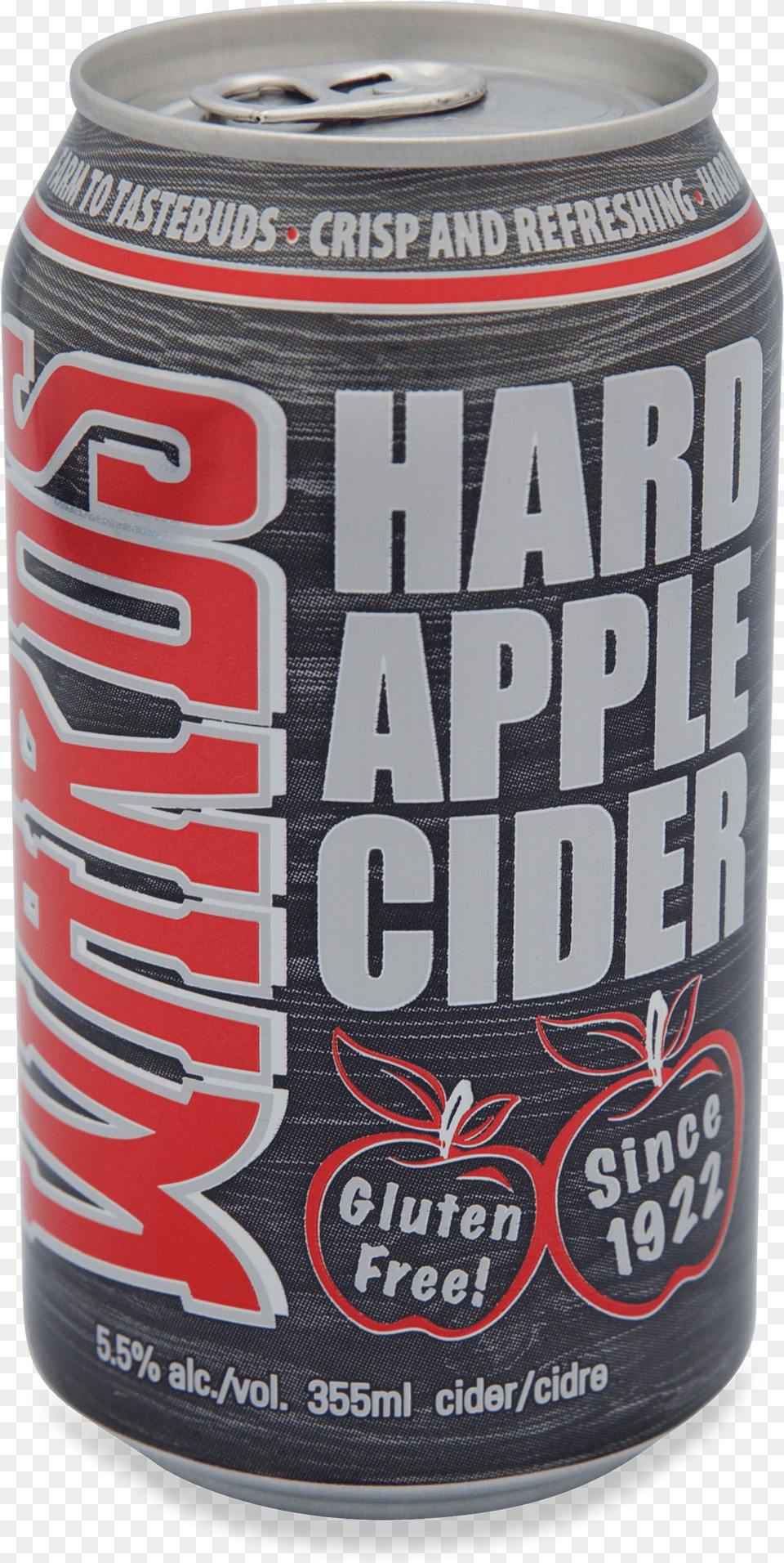 Wards Hard Apple Cider, Can, Tin Free Png