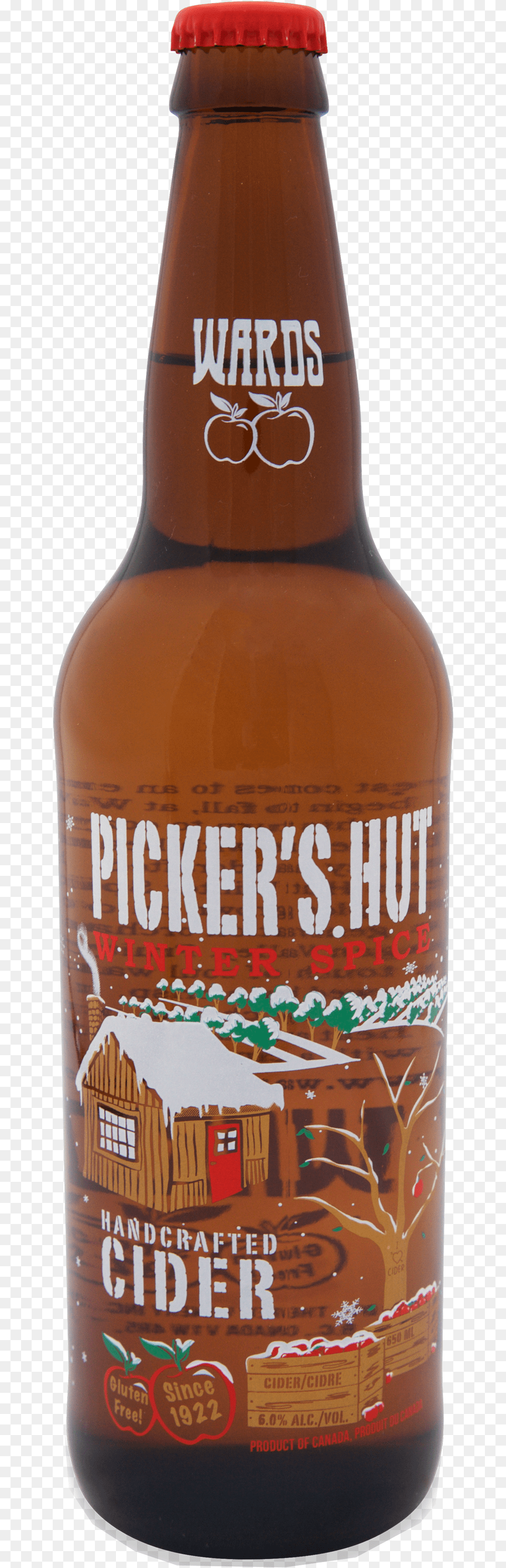 Wards Picker39s Hut Winter Spice Beer Bottle, Alcohol, Beer Bottle, Beverage, Liquor Free Transparent Png