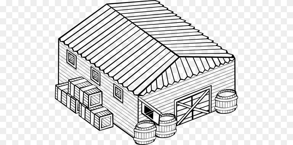 Warehouse Clip Art, Outdoors, Nature, Countryside, Drawing Free Png Download