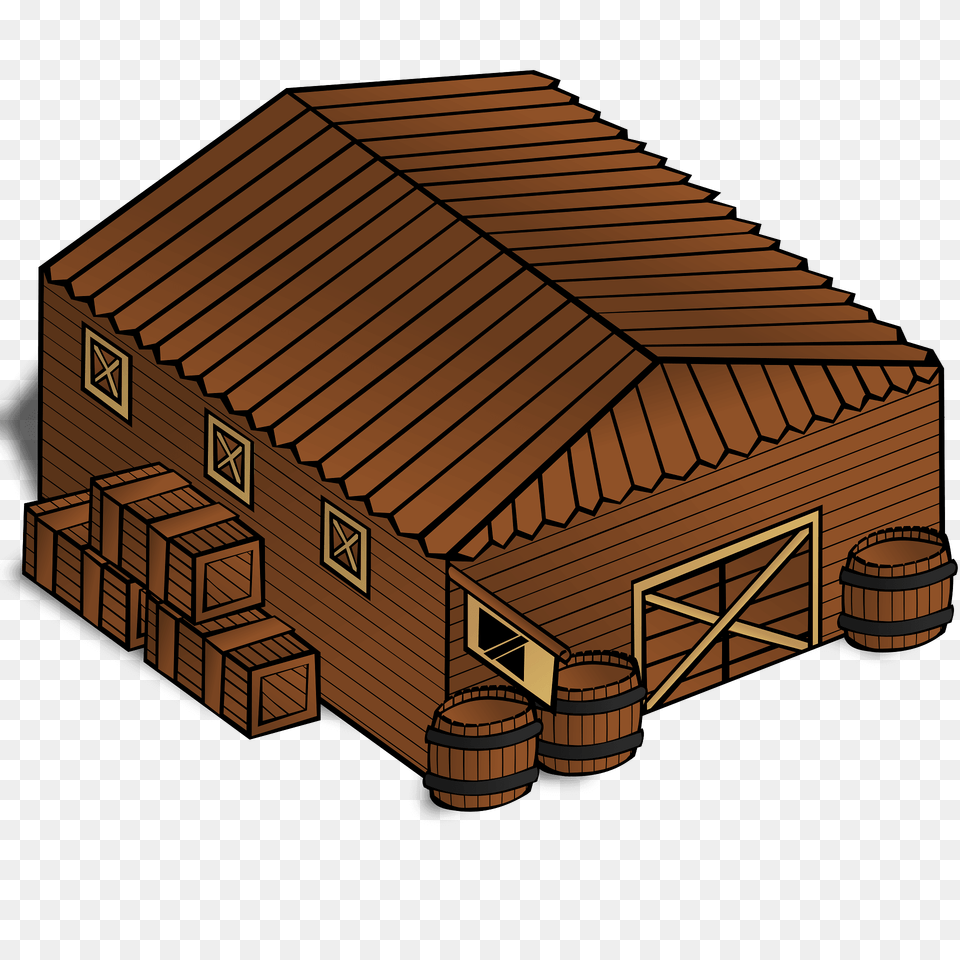 Warehouse Clipart, Wood, Porch, Housing, House Png