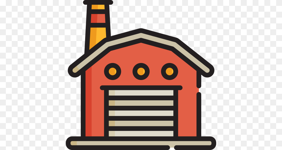 Warehouse Icon, Architecture, Building, Countryside, Rural Free Transparent Png