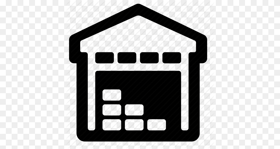 Warehouse Storage Icon, Fireplace, Indoors, Architecture, Building Free Png