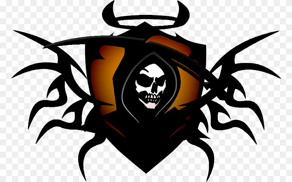Warframe Clan Emblem Black And White Devil Horns, Adult, Person, Man, Male Free Transparent Png