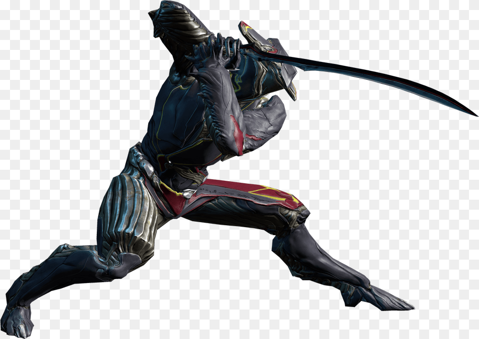 Warframe Loki Transparent Warframe, Sword, Weapon, Adult, Female Free Png Download