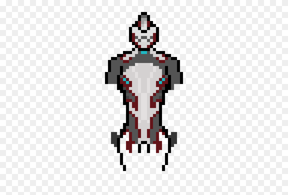 Warframe Torso Pixel Art Maker, Cross, Symbol Free Png