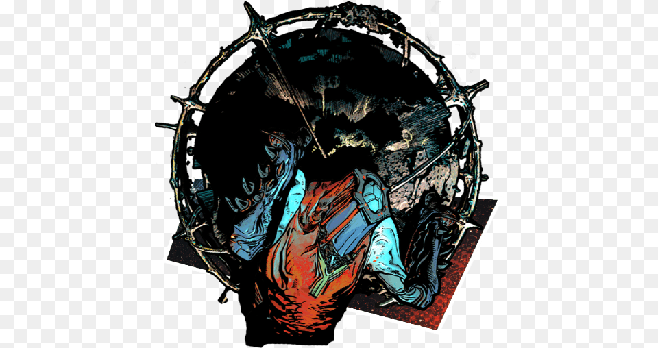 Warframe Warframe Atlas Halftone Free Transparent Png