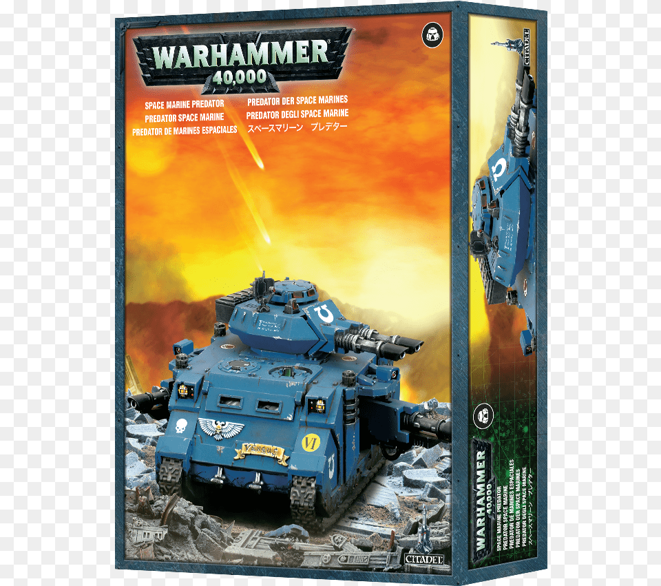Warhammer 40k, Armored, Military, Tank, Transportation Png