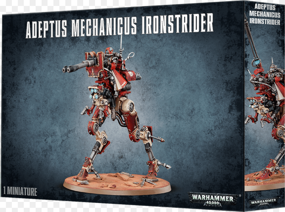 Warhammer 40k Adeptus Mechanicus Ironstrider, Toy, Book, Comics, Publication Png Image
