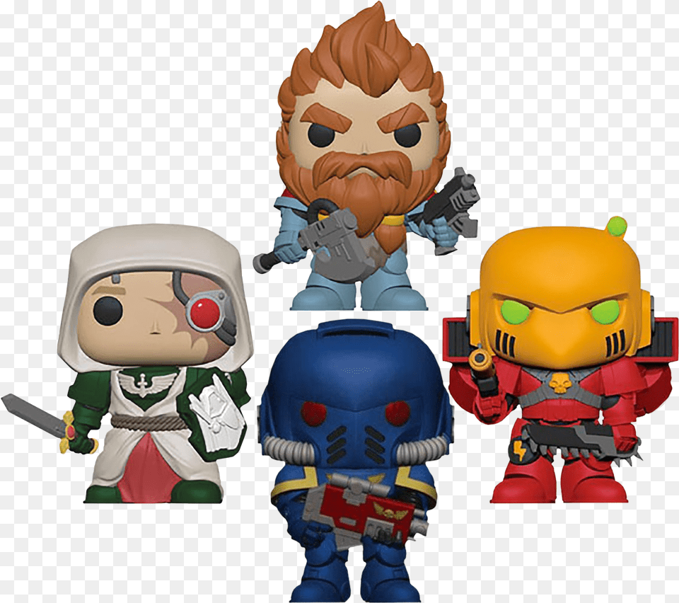 Warhammer Warhammer 40k Funko Pop, Toy, Baby, Person, Face Free Transparent Png