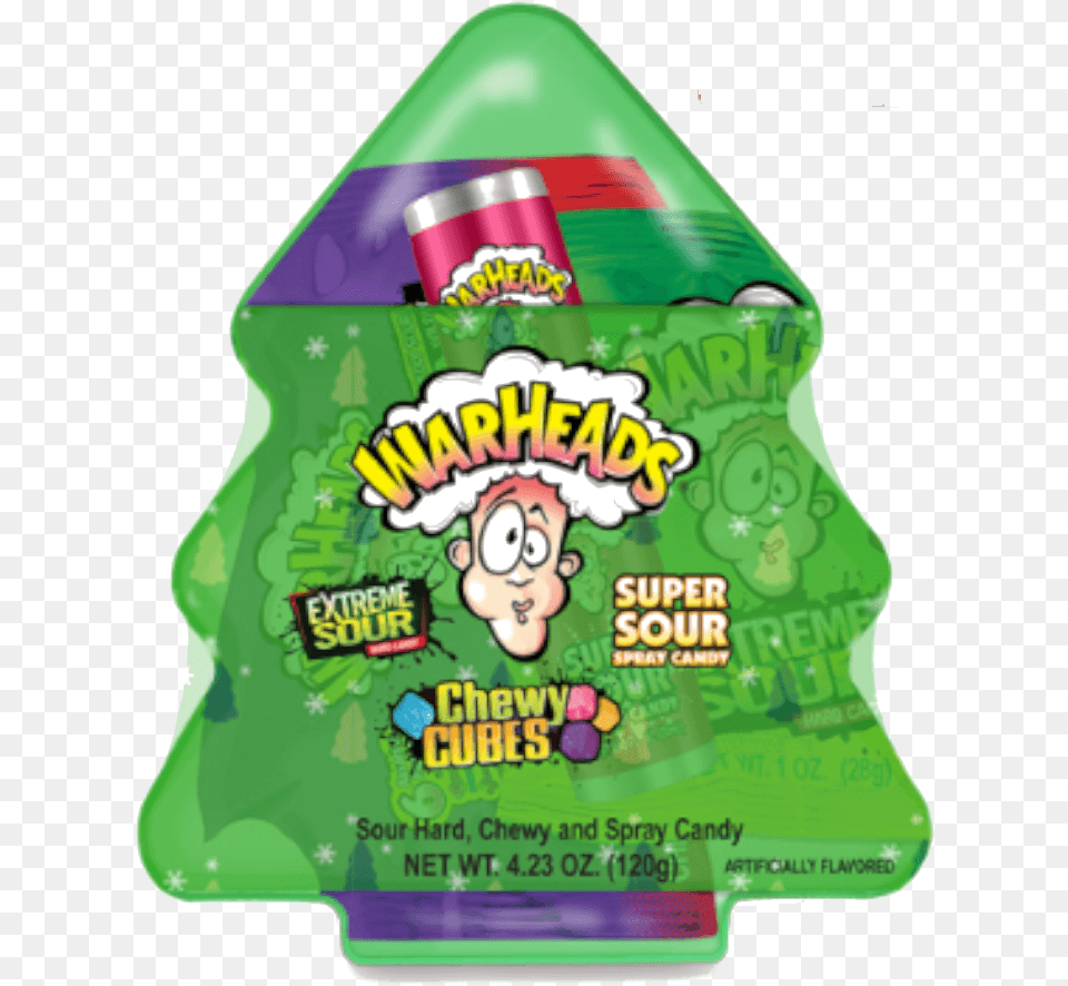 Warhead Christmas Tree Scrambler Warheads Candy, Baby, Face, Head, Person Free Png Download