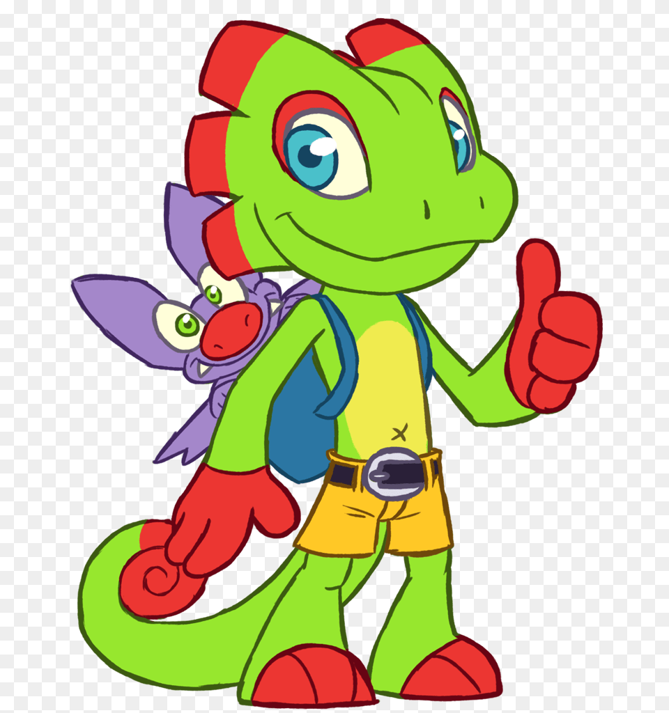 Waring The Pants In This Relationship Yooka Laylee Know Your Meme, Baby, Person, Cartoon Free Png