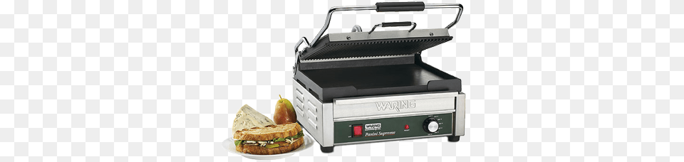 Waring Wdg250 Sandwich Panini Grill Waring Commercial Wfg250 120 Volt Italian Style Flat, Food, Meal, Lunch, Produce Free Png Download