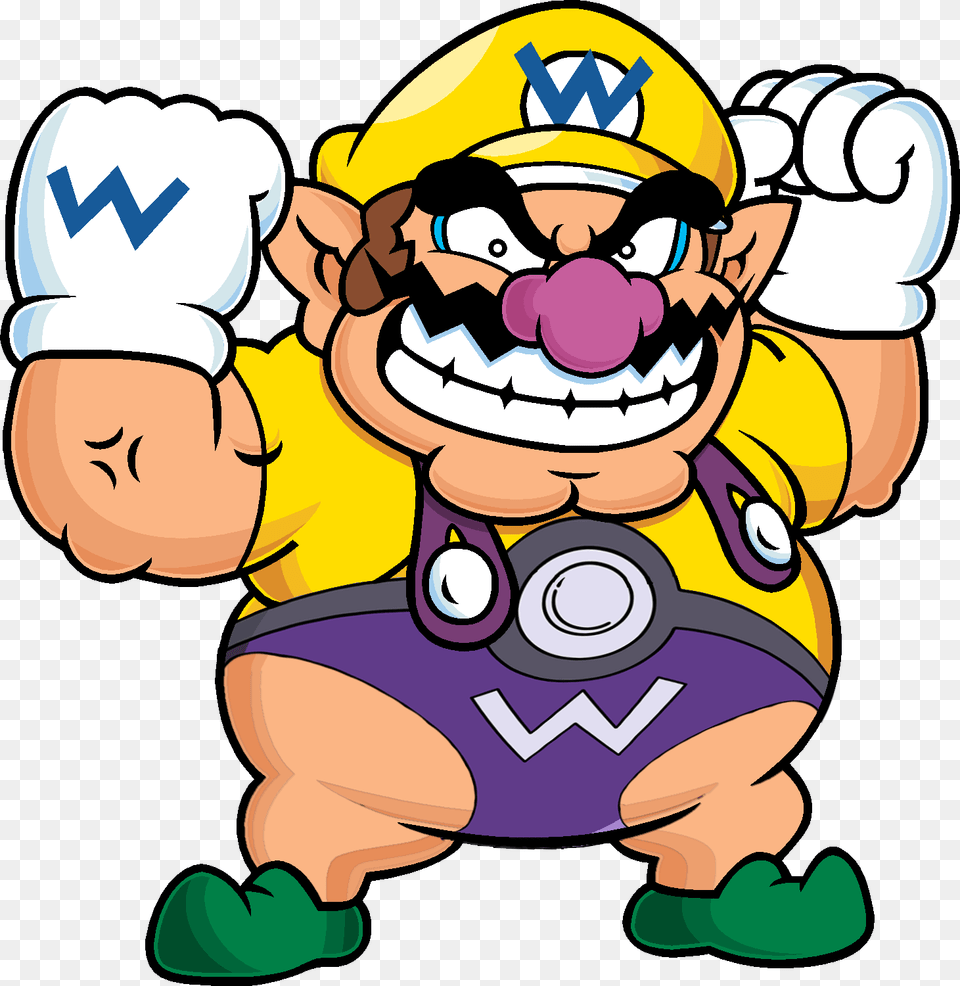 Wario, Baby, Person, Face, Head Free Transparent Png