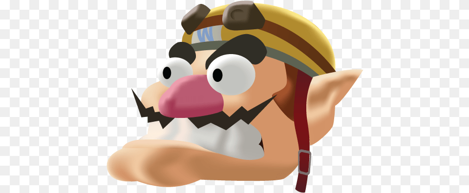 Wario Face Picture Smash Bros Emoji Discord, Nature, Outdoors, Snow, Snowman Free Png