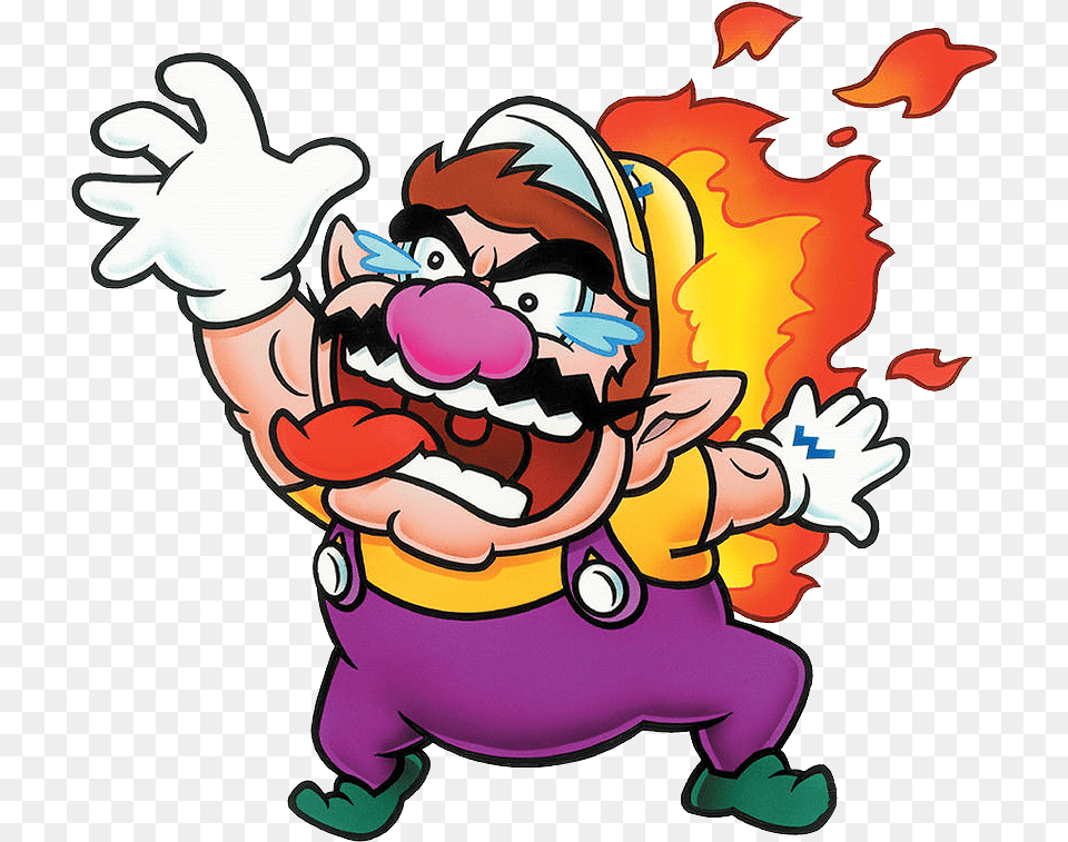 Wario Land 2 Artwork, Baby, Person, Performer, Clown Png Image