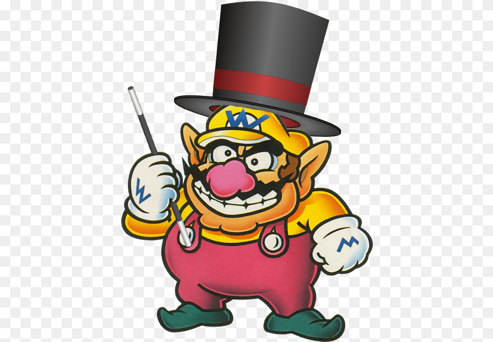 Wario Mario Land, Performer, Person, Magician, Clown Free Png