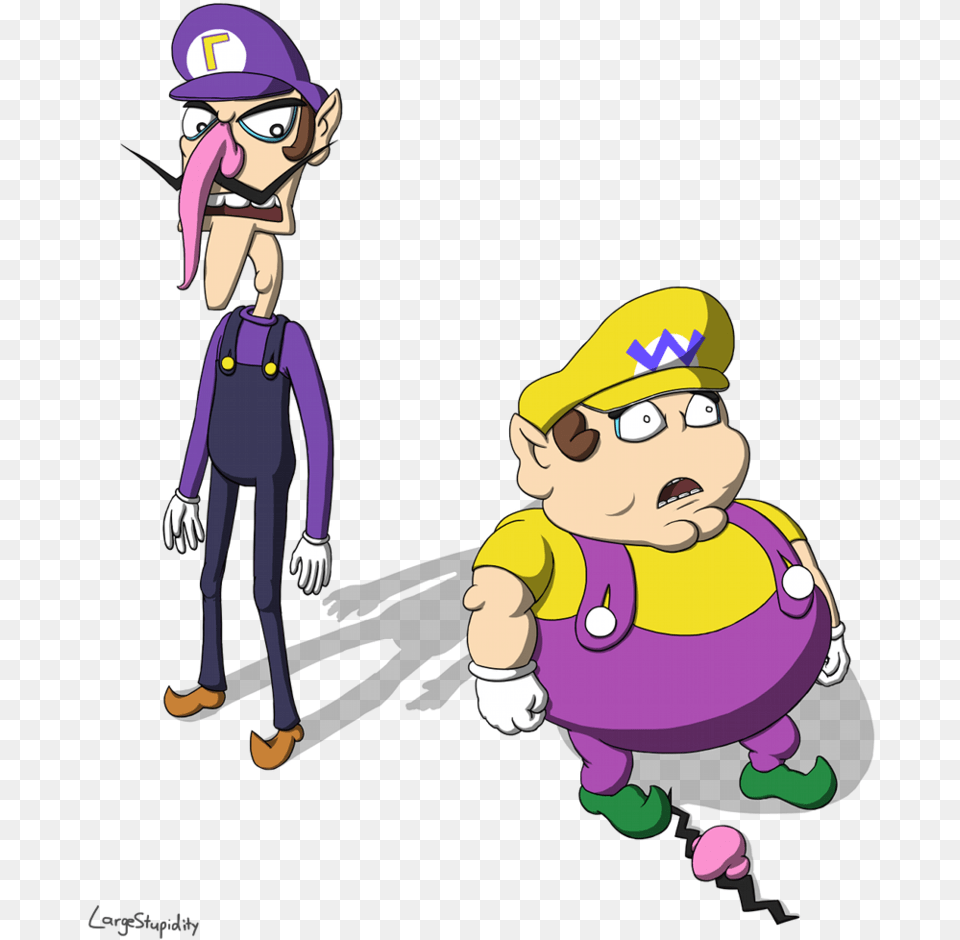 Wario Nose Clipart Royalty Wario Without A Nose, Baby, Book, Comics, Publication Png Image