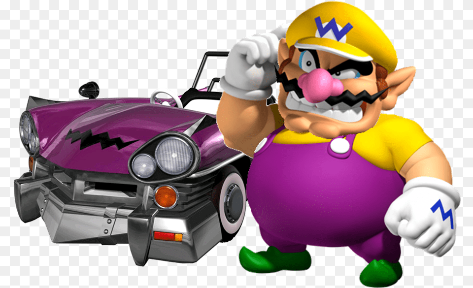 Wario Smash Bros Mario Kart Double Dash Karts, Machine, Wheel, Baby, Person Free Transparent Png