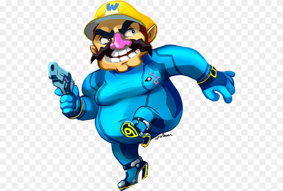 Wario Zero Suit Samus, Baby, Person, Face, Head Free Transparent Png