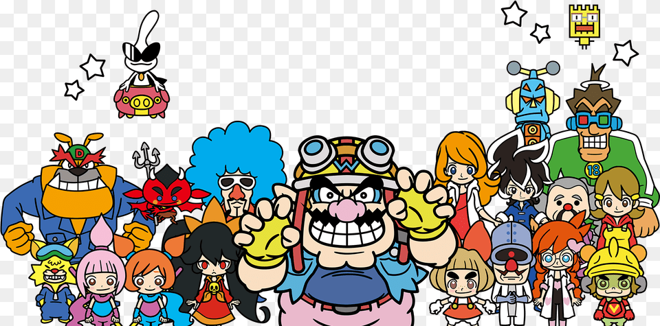 Warioware Gold, Person, Baby, Face, Head Free Png