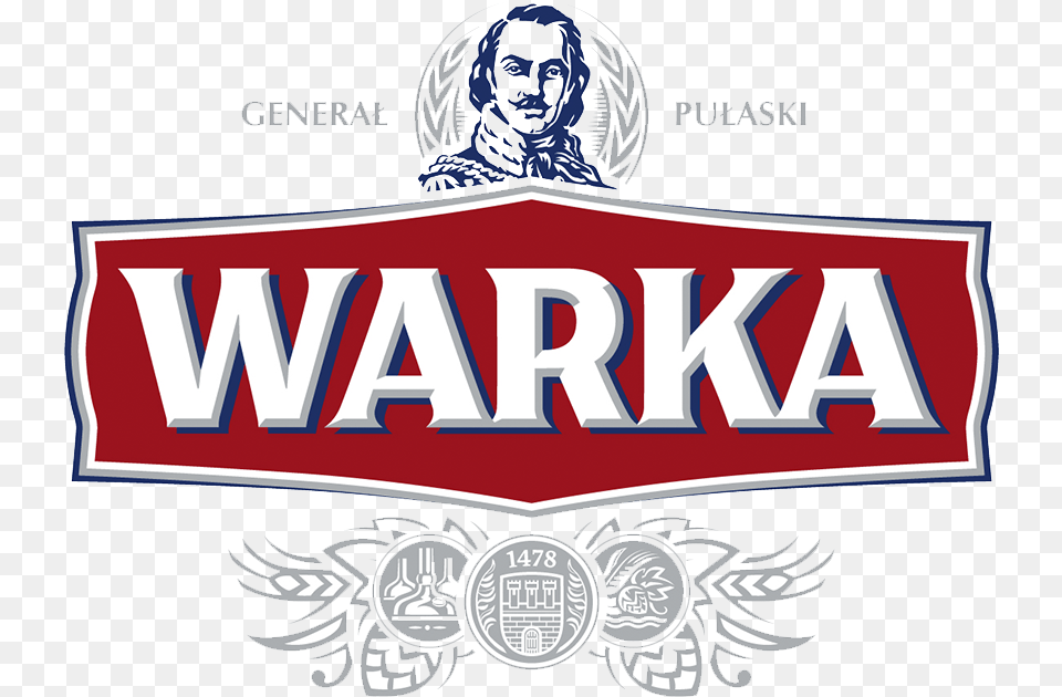 Warka Logo Puaski Warka, Emblem, Symbol, Baby, Person Png Image