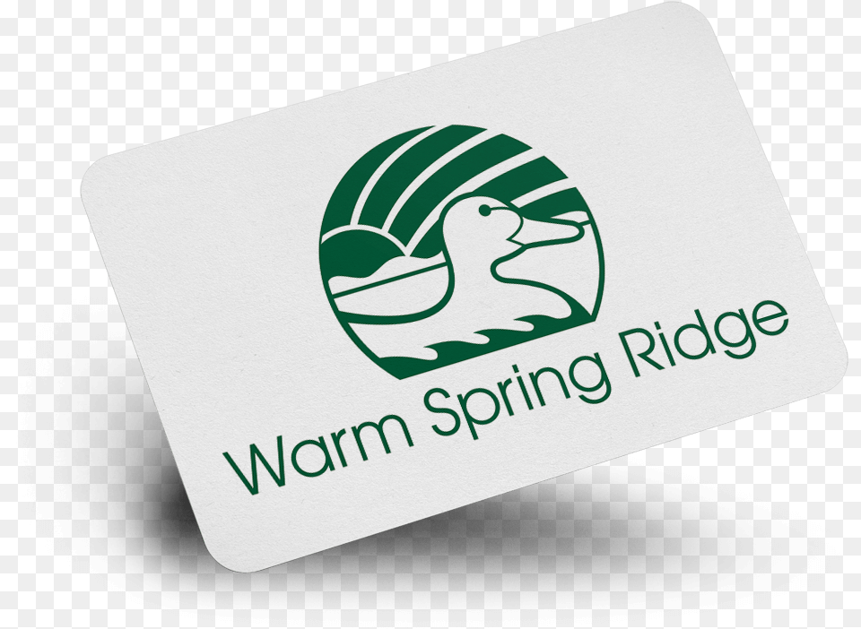 Warm Spring Ridge Logo Design Ducks, Business Card, Paper, Text, Mat Png Image