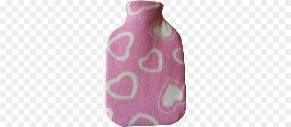 Warm Tradition Pink Hearts Fleece Hot Water Bottle Warm Tradition Pink Hearts Fleece Covered Hot Water, Home Decor, Rug, Diaper Free Png Download