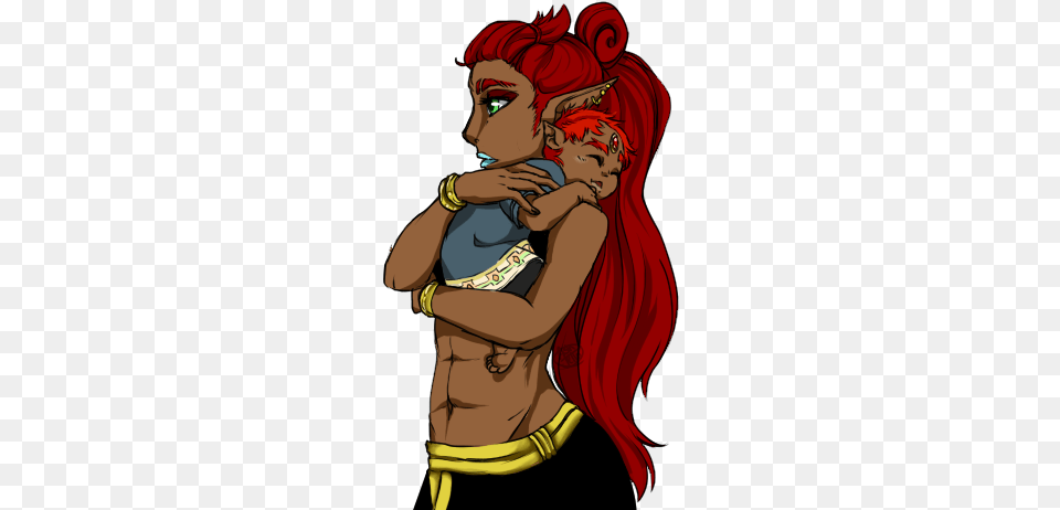 Warm Up Duddle Of Makeela And Ganon The Legend Of Zelda, Book, Comics, Publication, Adult Free Transparent Png