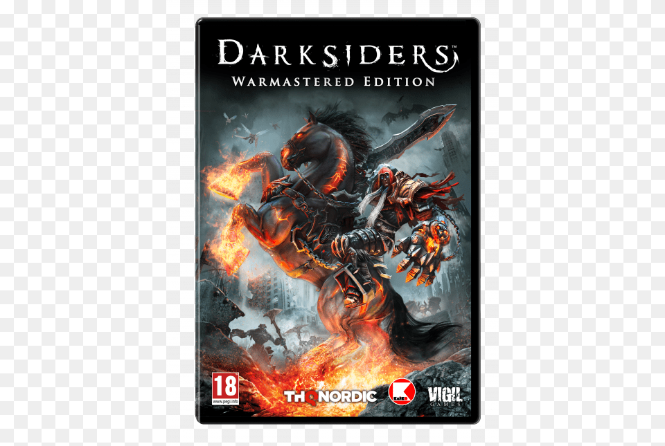 Warmastered Edition Darksiders Warmastered Edition Xbox One, Advertisement, Book, Poster, Publication Png Image