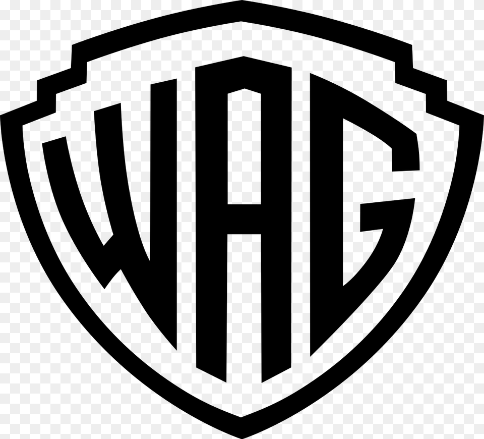 Warner Animation Group Logo, Gray Free Transparent Png