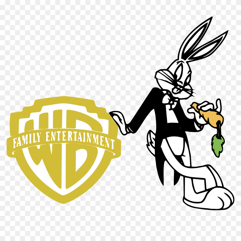 Warner Bros Family Entertainment Logo Transparent Vector, Animal, Bee, Insect, Invertebrate Png