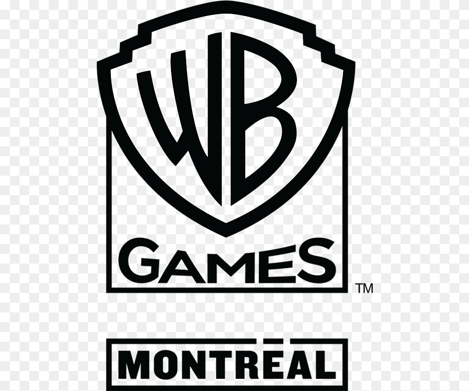 Warner Bros Games Montral, Logo, Emblem, Symbol Free Png