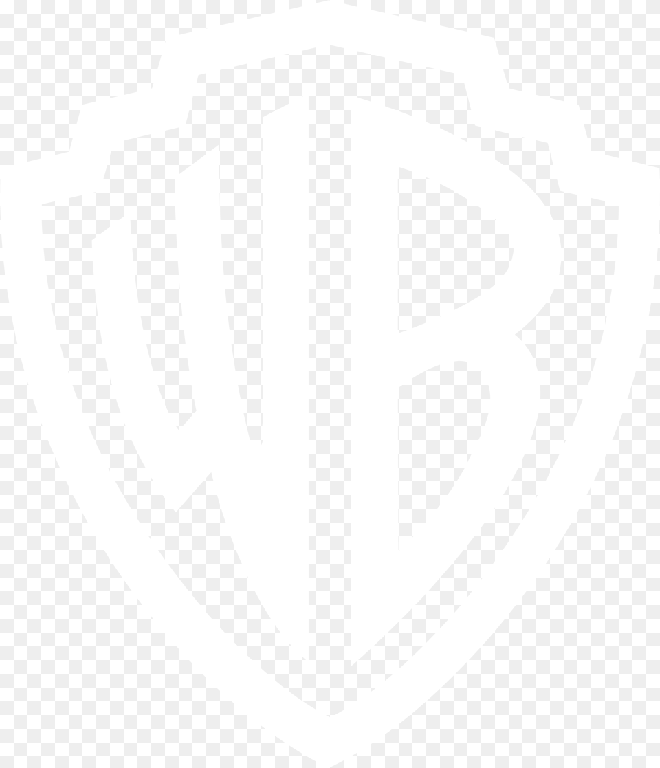 Warner Bros Gift Box Logo Wb, Emblem, Symbol, Armor Png