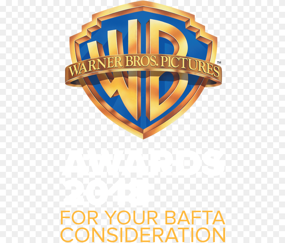 Warner Bros Logo, Badge, Symbol, Emblem Free Png