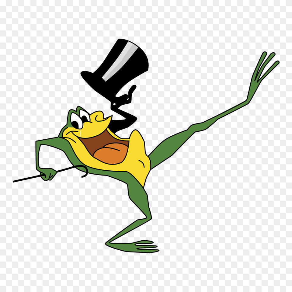 Warner Bros Michigan J Frog Logo Transparent Vector, Amphibian, Animal, Wildlife, Cartoon Free Png Download
