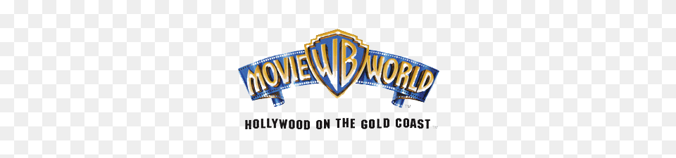 Warner Bros Movie World Theme Park Guide, Badge, Logo, Symbol, Dynamite Free Transparent Png