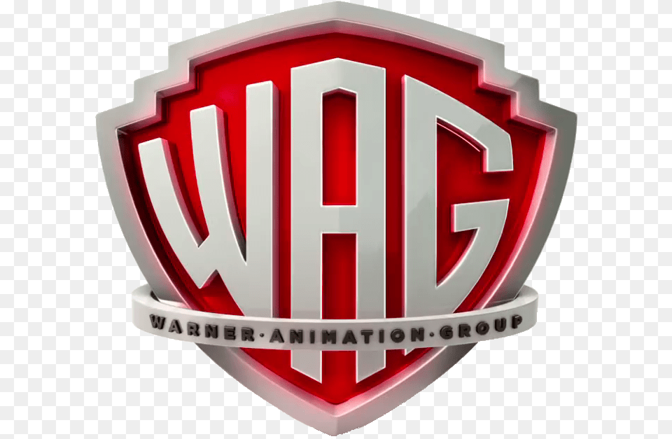 Warner Bros Pictures Warner Animation Group Logo, Badge, Symbol, Mailbox Free Png