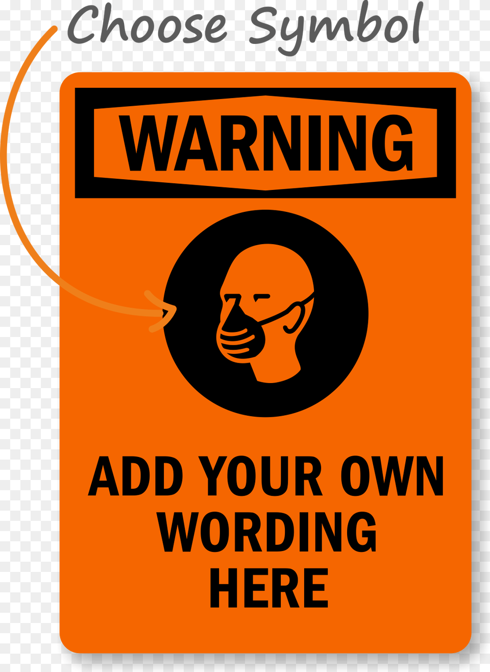 Warning, Advertisement, Poster, Face, Head Png
