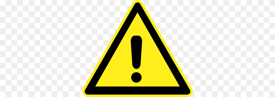 Warning Sign, Symbol, Triangle, Blackboard Free Transparent Png