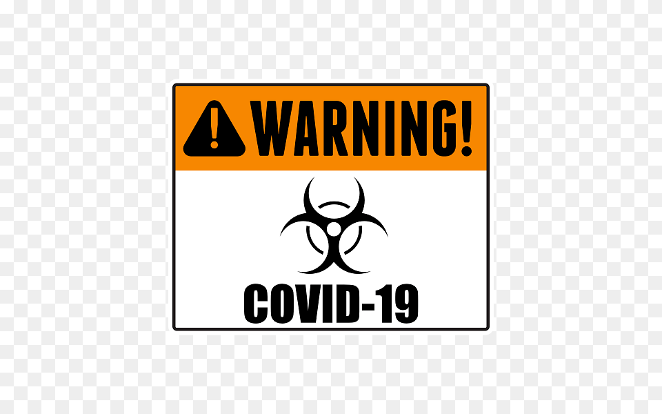 Warning Covid, Logo, Symbol Free Png