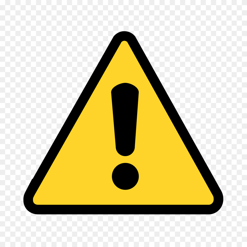 Warning Icon, Sign, Symbol, Triangle Png Image