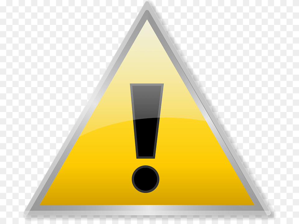 Warning Icons Warning Icon Windows, Triangle, Symbol Png Image
