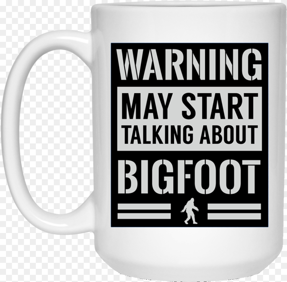 Warning May Start Talking About Bigfoot Funny Gif 15 Einstien, Cup, Beverage, Coffee, Coffee Cup Png