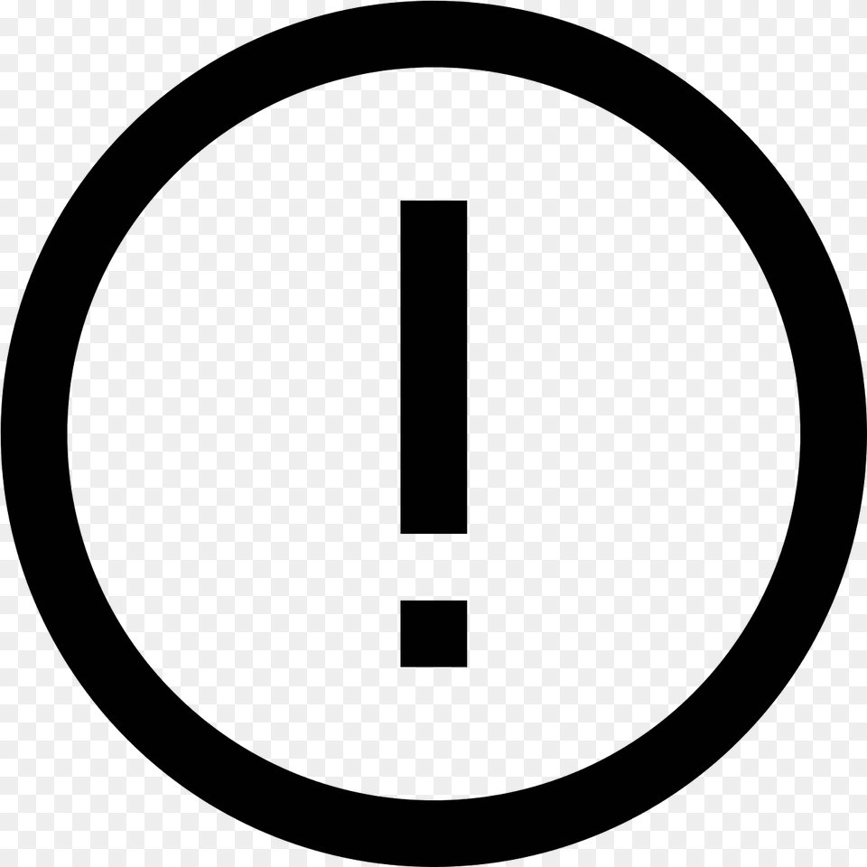 Warning Question Mark Circle, Gray Free Png Download