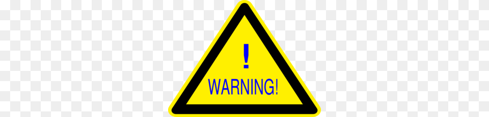 Warning Sign Blue Clip Art Blue Download Vector Clip, Symbol, Triangle, Road Sign Free Png