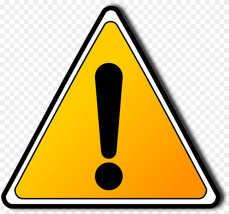 Warning Sign Clipart, Symbol, Triangle Free Transparent Png
