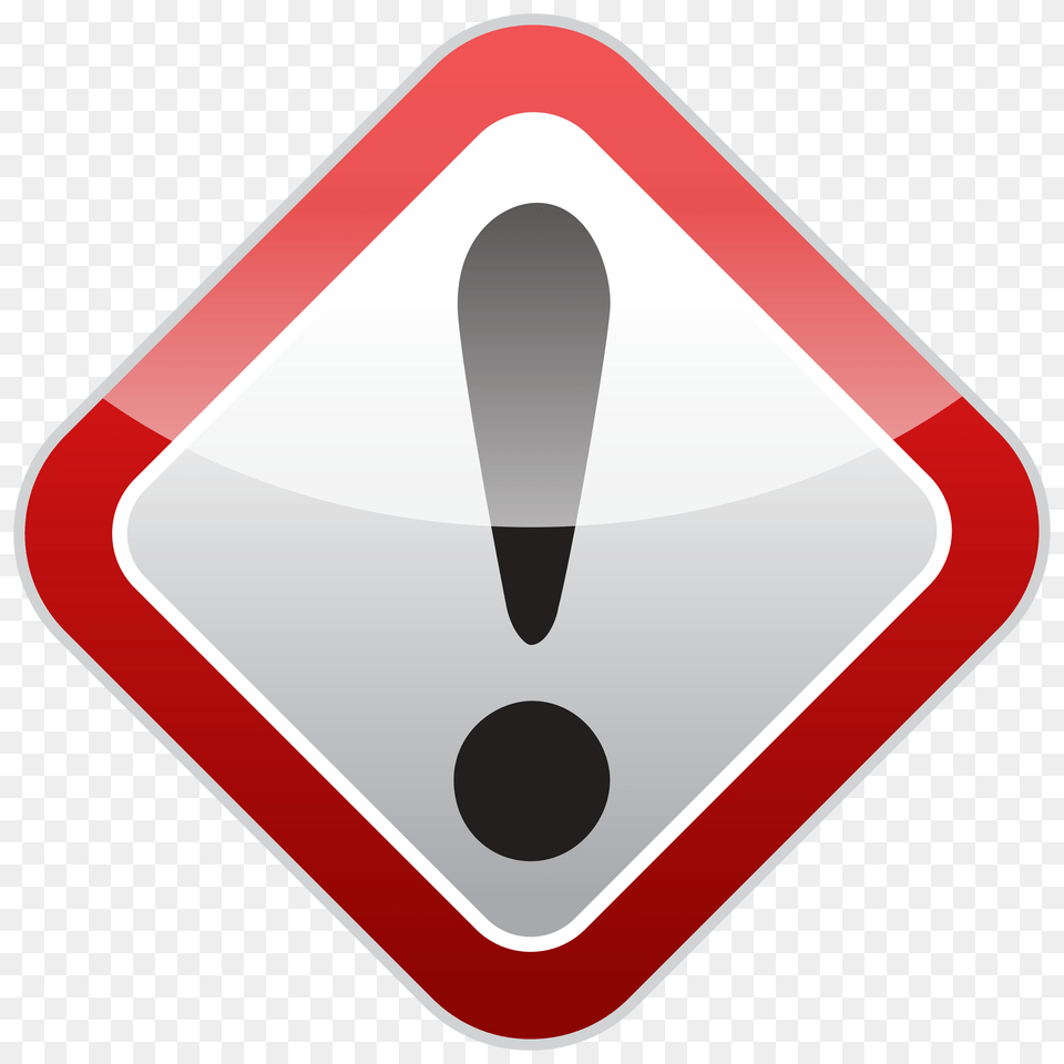 Warning Sign Clipart, Symbol, Road Sign Free Png